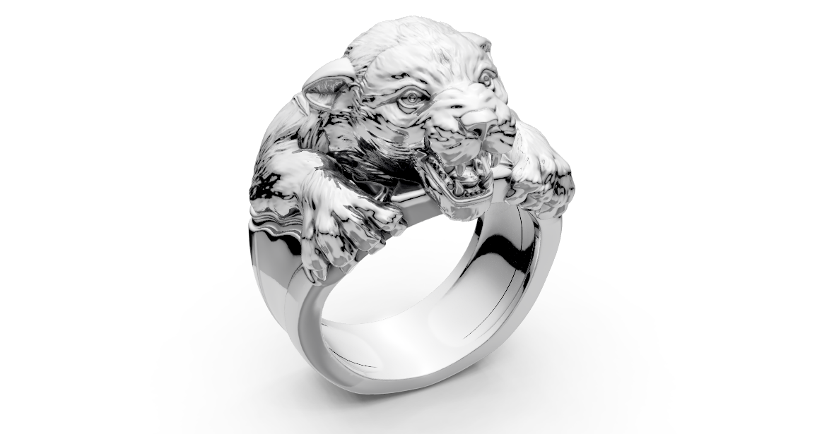 Unleash the roar. Pure power on your finger. A size 54 only you. - Image 3